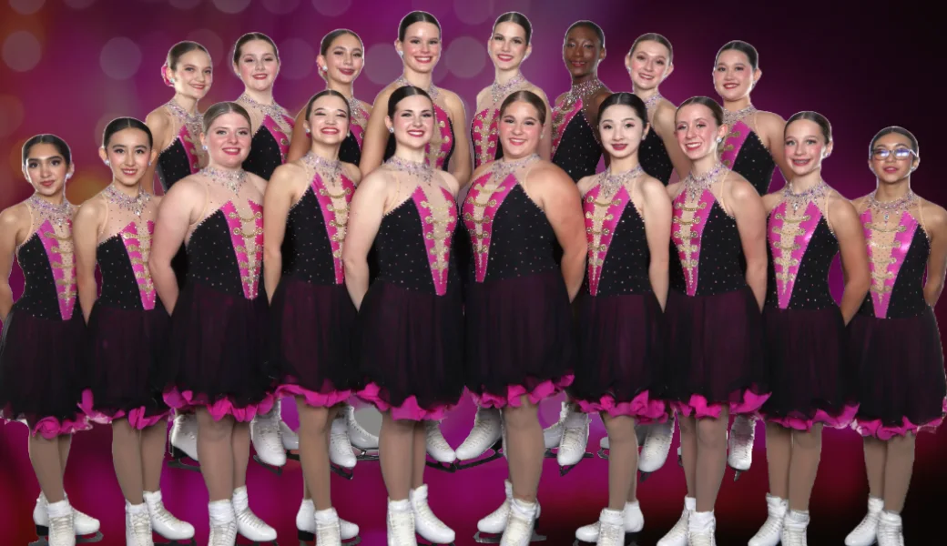 Crystallettes Intermediate team in a photograph published by the club